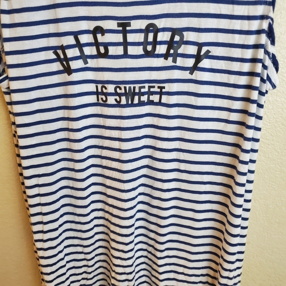 LIVI Active Sleeveless Workout Striped Tank Top - Picture 3 of 4